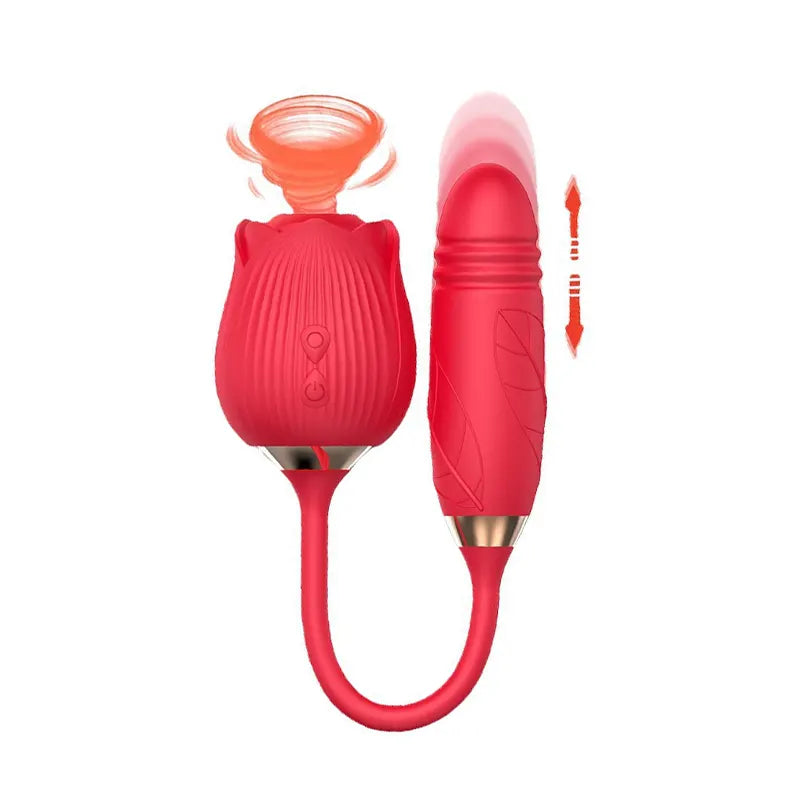 Rose Thrust Bullet Vibrator