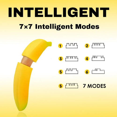 Banana-Shaped Vibrator for Women
