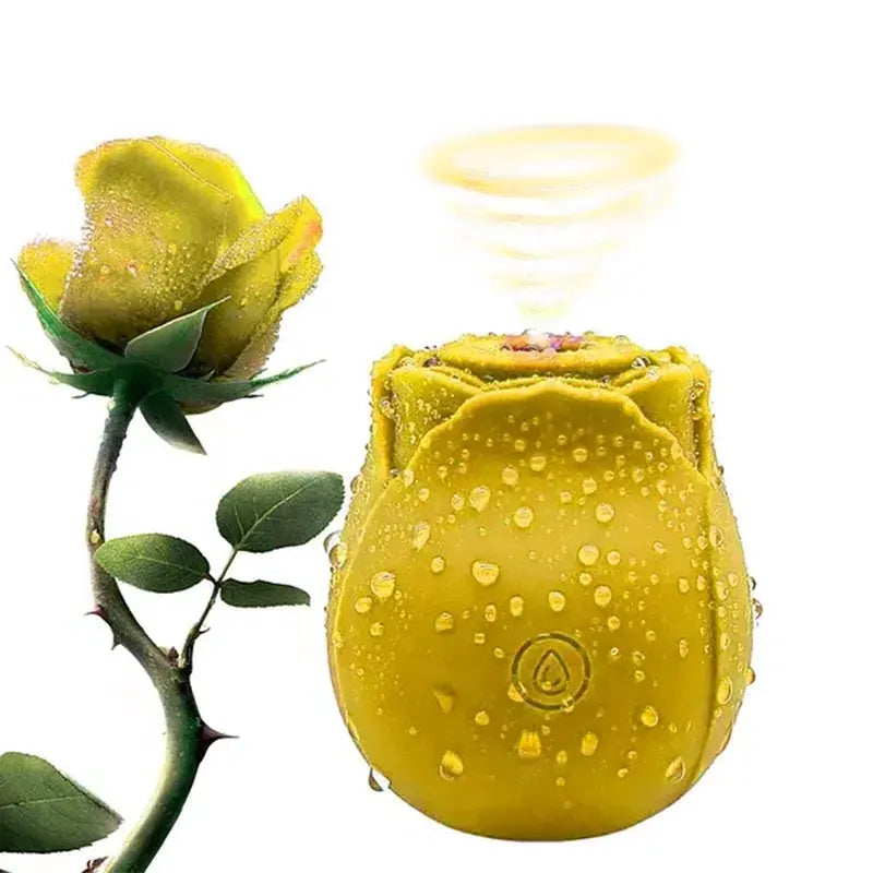 Rose-Shaped Suction Vibrator 