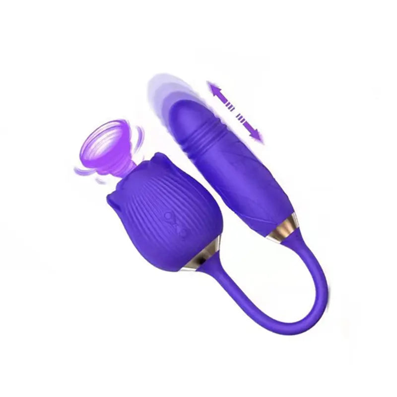 Rose Thrust Bullet Vibrator
