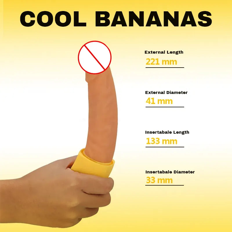 Banana-Shaped Vibrator for Women