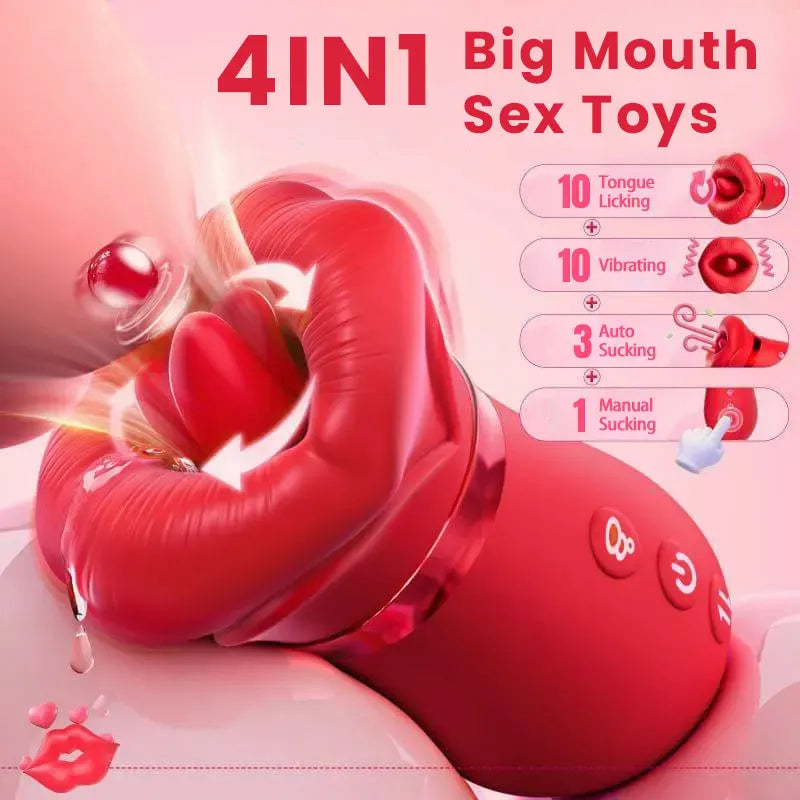 4-in-1 Couples’ Pleasure Device