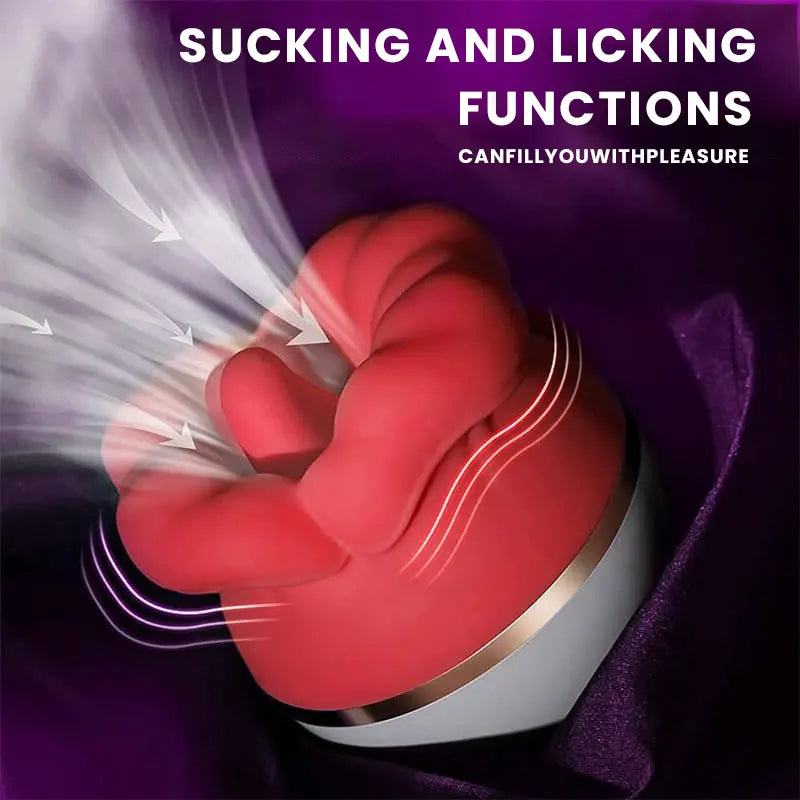 Rose Tongue Sucking Vibrator
