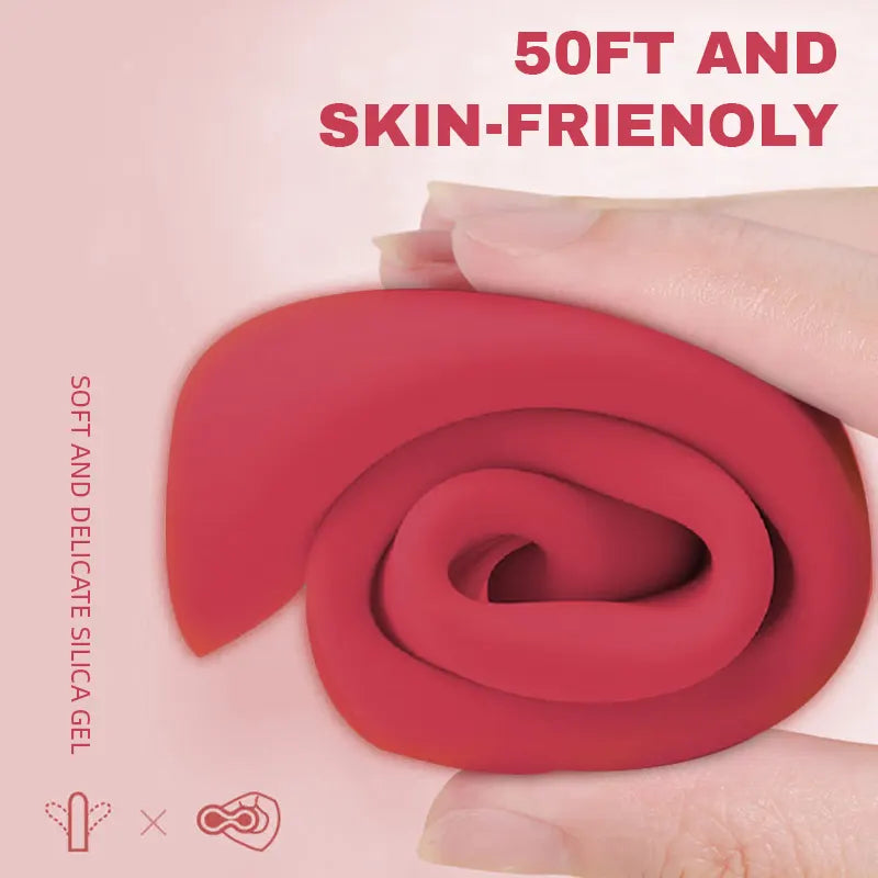Rose Suction Vibrator with 10 Modes