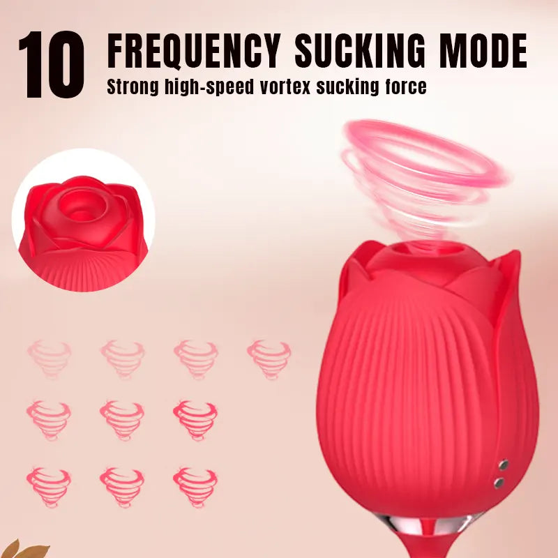 Rose Thrust Bullet Vibrator